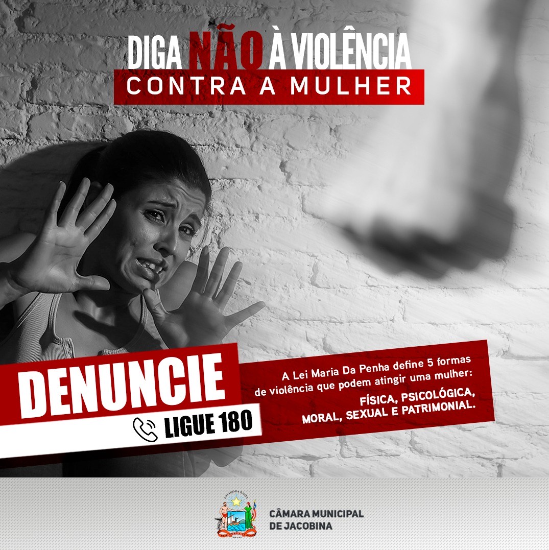 DIGA NÃO À VIOLÊNCIA CONTRA A MULHER